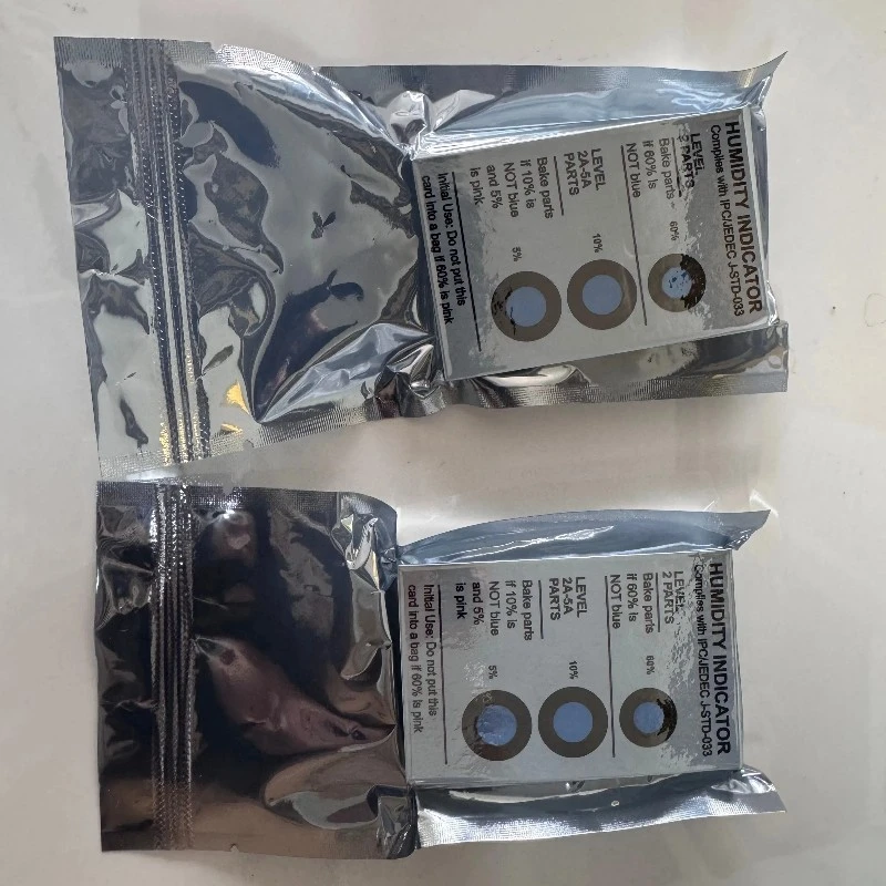 Humidity indicator card